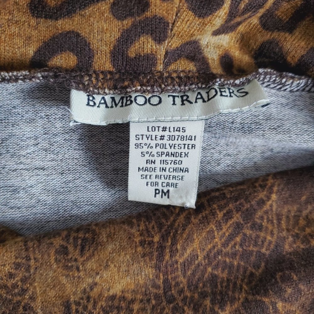 Bamboo Traders Animal Print Petite M Tunic - Picture 4 of 4